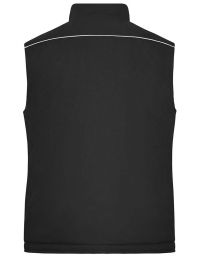 Workwear softshell vest lined Solid